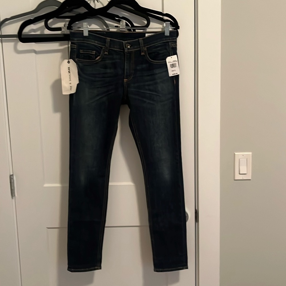 rag & bone Dark Blue Slim Jeans